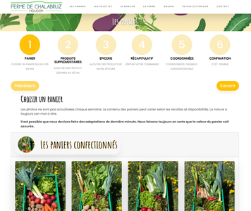 Siteweb de la ferme de chalabruz